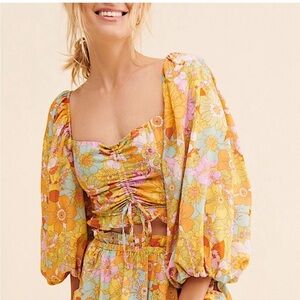 Show Me Your Mumu Groovy Floral Top S